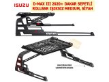 ISUZU D-MAX 2020+ DAKAR SEPETLİ ROLLBAR IŞIKSIZ MEDIUM, SİYAH