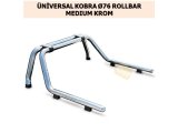 ÜNİVERSAL KOBRA Ø76 ROLLBAR MEDIUM KROM