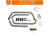 MITSUBISHI L200 V 2015+ KOBRA Ø76 ROLLBAR, KROM