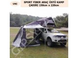 SPORT FIBER ARAÇ ÜSTÜ KAMP ÇADIRI 150cm x 220cm