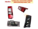 ISUZU D-MAX 2012-16 STOP LAMBASI, AMPULSÜZ BOŞ PAKET, SOL