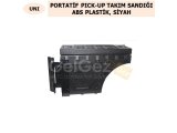 ÜNIVERSAL PORTATİF PICK-UP TAKIM SANDIĞI, ABS PLASTİK, SİYAH