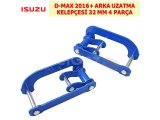 ISUZU D-MAX 2016+ ARKA UZATMA KELEPÇESİ 32 MM 4 PARÇA