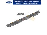 FORD RANGER RAPTOR 2019+ DAKAR V2 IŞIKLI YAN KORUMA, SİYAH