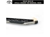 TOYOTA HILUX 2015-20 Ø76 AMAZON YAN BASAMAK, KROM