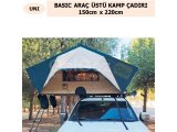 BASIC ARAÇ ÜSTÜ KAMP ÇADIRI 150cmx220cm
