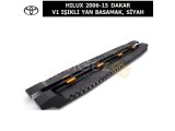 TOYOTA HILUX 2006-15 DAKAR V1 IŞIKLI YAN BASAMAK, SİYAH
