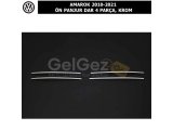 VOLKSWAGEN AMAROK 2010-21 ÖN PANJUR DAR 4 PARÇA, KROM