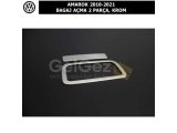 VOLKSWAGEN AMAROK 2010-21 BAGAJ AÇMA 2 PARÇA, KROM