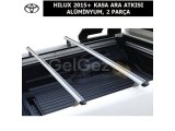 TOYOTA HILUX 2015+ KASA ARA ATKISI ALÜMİNYUM, 2 PARÇA