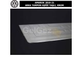 VOLKSWAGEN AMAROK 2010-21 ARKA TAMPON EŞİĞİ, TAŞLI, KROM
