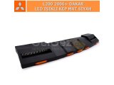 MITSUBISHI L200 2006+ DAKAR LED IŞIKLI KEP (MOONVISOR) MAT SİYAH