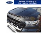 FORD RANGER T7 2016-18 ÖN PANJUR, MAT SİYAH