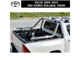 TOYOTA HILUX 2004–15 Ø60 KOBRA ROLLBAR, KROM