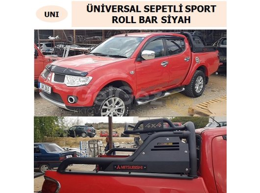 ÜNİVERSAL SEPETLİ SPORT ROLLBAR