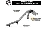 VOLKSWAGEN AMAROK 2010+ Ø60 KOBRA ROLLBAR, KROM