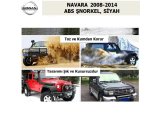 NISSAN NAVARA 2008-14 ABS ŞNORKEL, SİYAH
