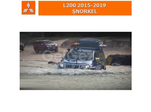 MITSUBISHI L200 2015-19 ABS ŞNORKEL, SİYAH