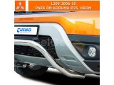 MITSUBISHI L200 2006-15 PARS ÖN KORUMA Ø76, KROM