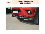 ÜNİVERSAL VEGAS ÖN KORUMA Ø76-42, SİYAH