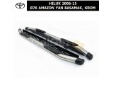 TOYOTA HILUX 2006-15 Ø76 AMAZON YAN BASAMAK, KROM