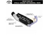 TOYOTA HILUX 2015-20 Ø76 AMAZON YAN BASAMAK, KROM