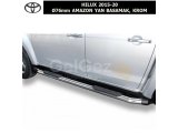 TOYOTA HILUX 2015-20 Ø76 AMAZON YAN BASAMAK, KROM
