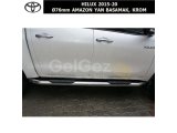 TOYOTA HILUX 2015-20 Ø76 AMAZON YAN BASAMAK, KROM