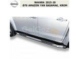 NISSAN NAVARA 2015-20 Ø76 AMAZON YAN BASAMAK, KROM
