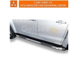MITSUBISHI L200 2006-15 Ø76 AMAZON YAN BASAMAK, KROM