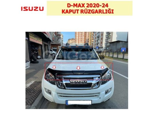 ISUZU D-MAX 2020-24 KAPUT RÜZGARLIĞI