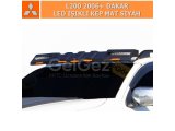 MITSUBISHI L200 2006+ DAKAR LED IŞIKLI KEP (MOONVISOR) MAT SİYAH