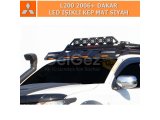MITSUBISHI L200 2006+ DAKAR LED IŞIKLI KEP (MOONVISOR) MAT SİYAH