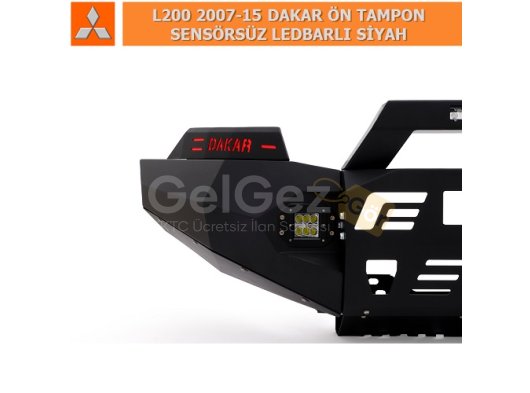 MITSUBISHI L200 2007-15 DAKAR ÖN TAMPON SENSÖRSÜZ LEDBARLI SİYAH