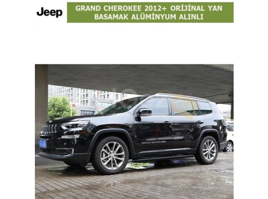 JEEP GRAND CHEROKEE 2012+ ORİJİNAL YAN BASAMAK SİLVER