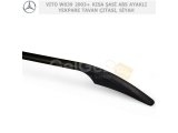 MERCEDES VITO W639 KISA ŞASİ 2003+ SİYAH ABS PLASTİK AYAKLI YEKPARE TAVAN ÇITASI, SİYAH