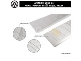 VOLKSWAGEN AMAROK 2010-21 ARKA TAMPON EŞİĞİ, TAŞLI, KROM