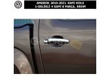 VOLKSWAGEN AMAROK 2010-21 KAPI KOLU 1-DELİKLİ 4 KAPI 8 PARÇA, KROM