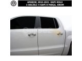 VOLKSWAGEN AMAROK 2010-21 KAPI KOLU 1-DELİKLİ 4 KAPI 8 PARÇA, KROM
