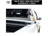 TOYOTA HILUX 2015+ KASA ARA ATKISI ALÜMİNYUM, 2 PARÇA