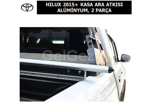 TOYOTA HILUX 2015+ KASA ARA ATKISI ALÜMİNYUM, 2 PARÇA