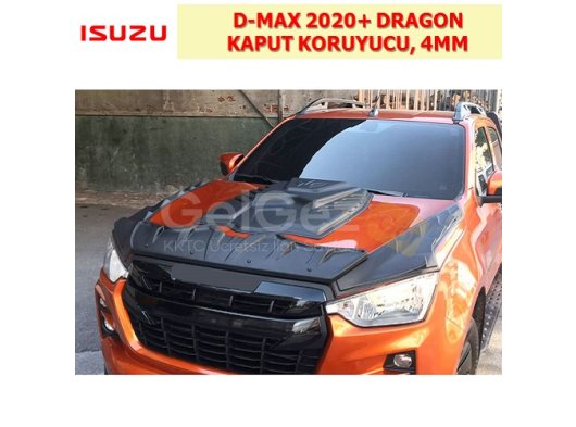 ISUZU D-MAX 2020+ KAPUT KORUYUCU DRAGON, 3 PARÇA