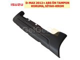 ISUZU D-MAX 2012+ ABS ÖN TAMPON KORUMA, SİYAH-KROM