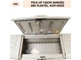ÜNIVERSAL PICK-UP TAKIM SANDIĞI ABS PLASTİK, KUM GRİSİ