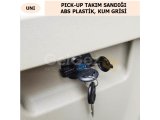 ÜNIVERSAL PICK-UP TAKIM SANDIĞI ABS PLASTİK, KUM GRİSİ
