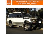 MITSUBISHI PAJERO NH NJ NK 1990-97 ABS ŞNORKEL, SİYAH