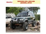ISUZU BIGHORN 1991-2002 ABS ŞNORKEL, SİYAH