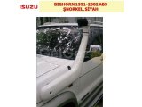 ISUZU BIGHORN 1991-2002 ABS ŞNORKEL, SİYAH
