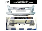 TOYOTA HILUX 2010-2017 ÖN TAMPON KORUMA, KROM