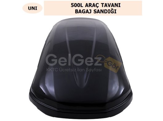 ÜNİVERSAL 500L ARAÇ TAVANI BAGAJ SANDIĞI